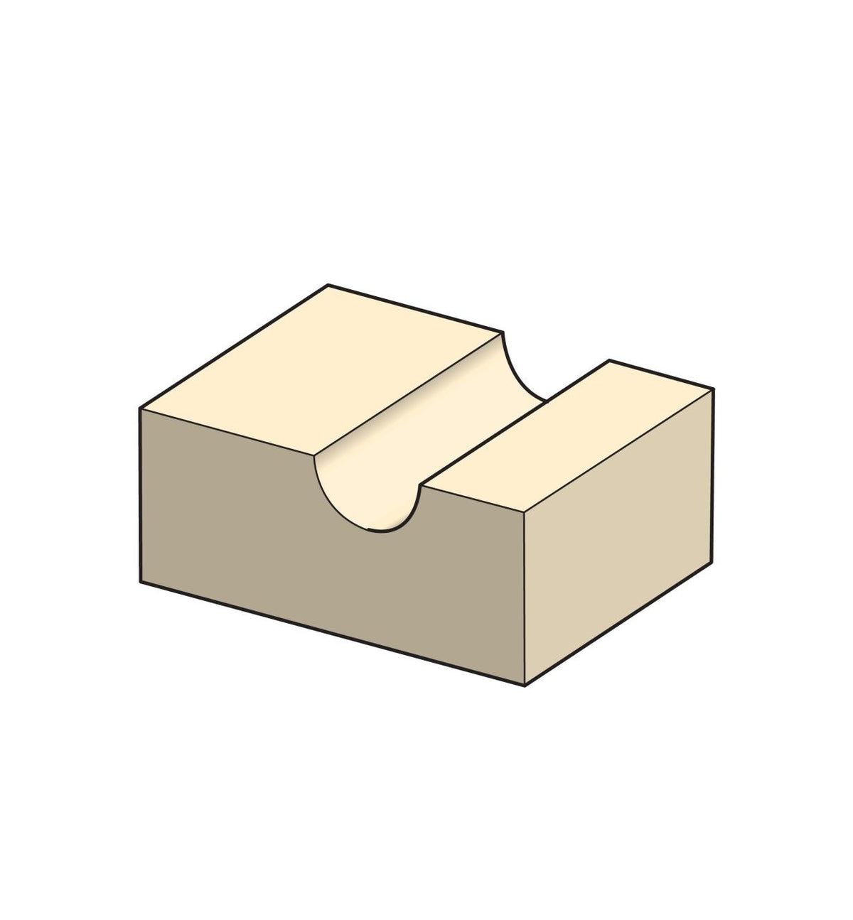 Veritas® Fluting Blade for Combination Plane - 1/2"
