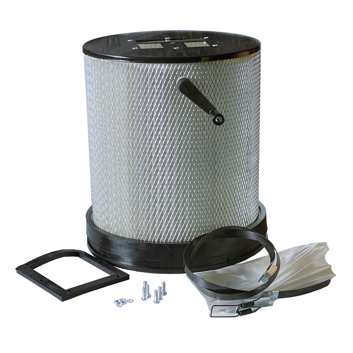 Carbatec 1HP Wall Mount Dust Collector with Cartridge Filter