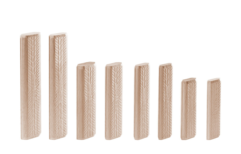 Festool Beech Tenons 8mm x 100mm for DF 700 - 150 Pack
