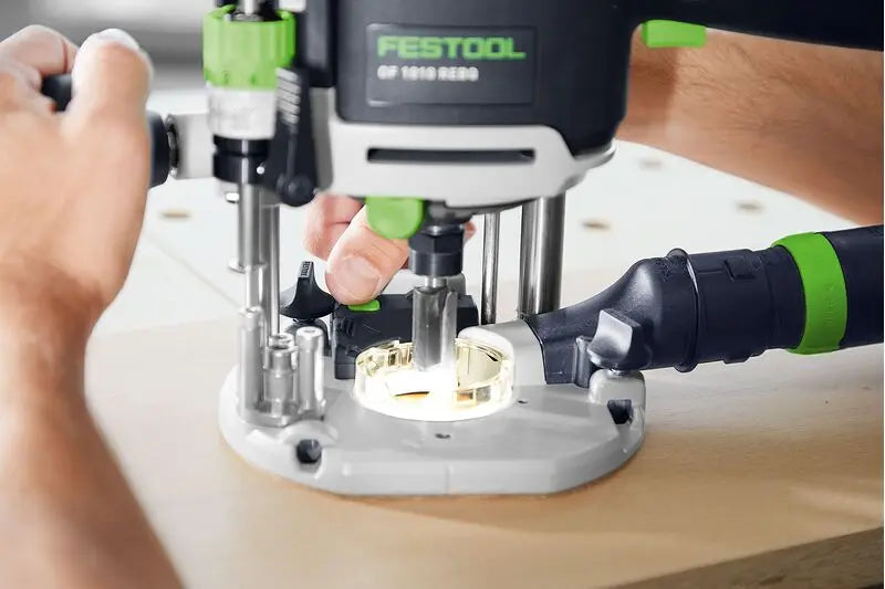 Festool OF 1010R 55mm Plunge Router with Light in Systainer