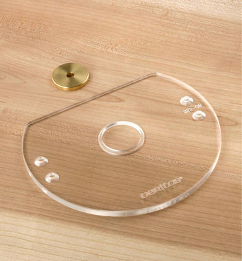 Veritas Trimmer Base Plate - undrilled