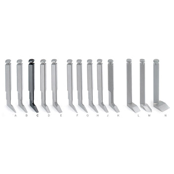 Veritas® Plane Blades to suit Router and Hinge Mortise Planes - 4mm