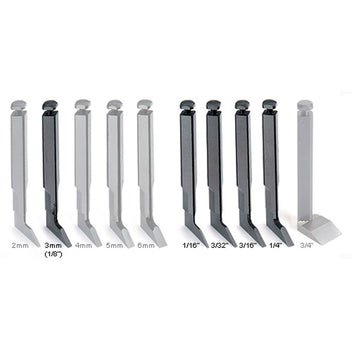 Veritas® Set of 5 Imperial Blades to suit Router and Hinge Mortise Planes