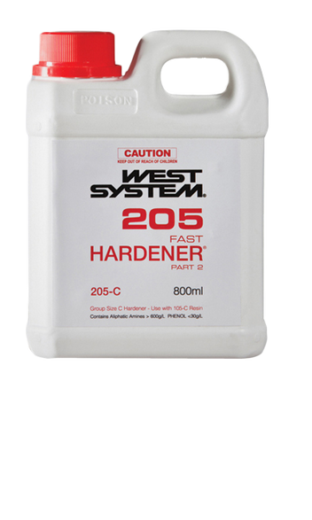 WEST SYSTEM 205 Fast Hardener - 800ml