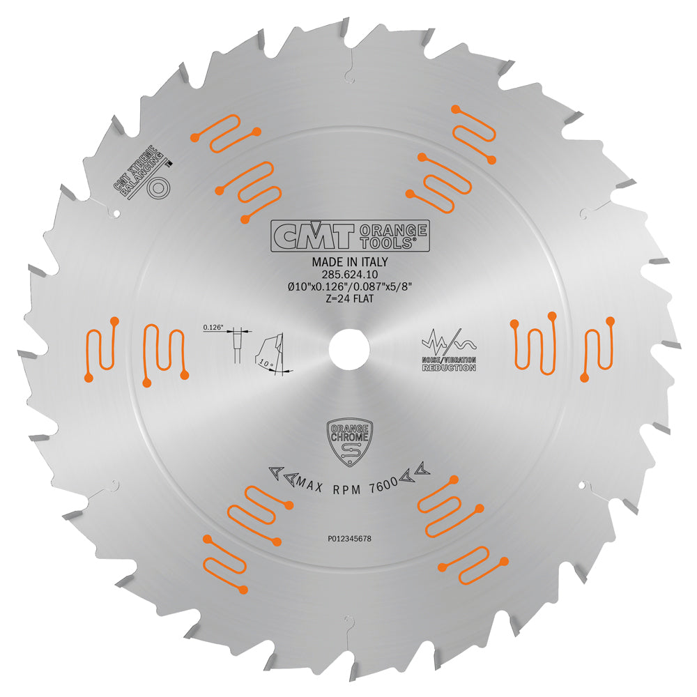 CMT Ripping Blade - 10” (250mm) - 24 Tooth