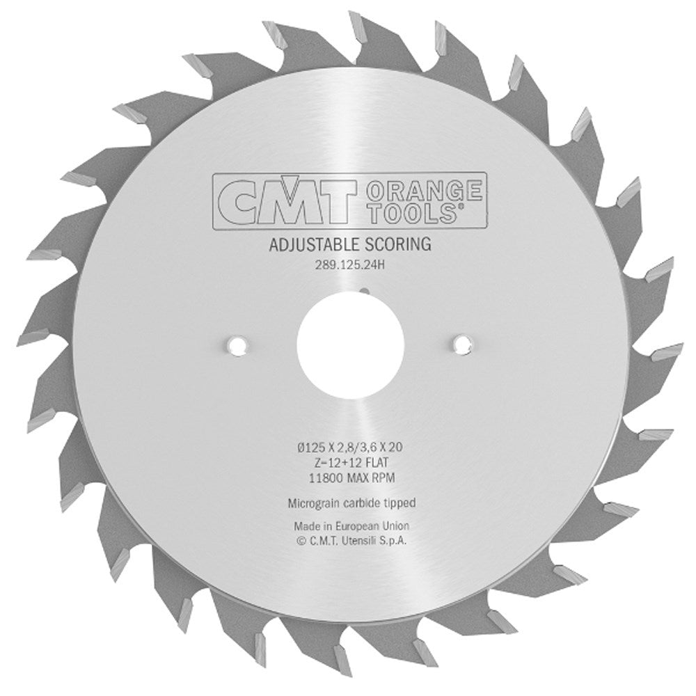 CMT Industrial Adjustable Scoring Blade (Scribe Blade) - 11800 max RPM