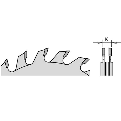 CMT Industrial Adjustable Scoring Blade (Scribe Blade) - 11800 max RPM