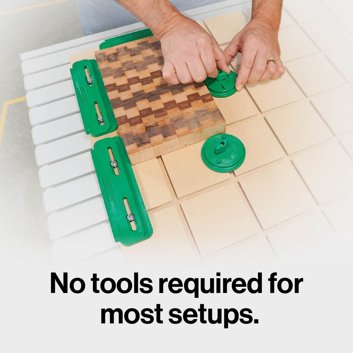 Microjig Matchfit CNC workholding kit