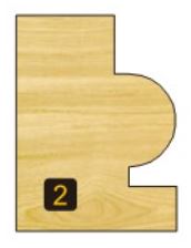 Arden Corner Beading Bit with Bearing - 4.76mm Radius 1/4" Shank