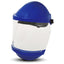 3M Blue Brow Guard Visor and Chin Guard