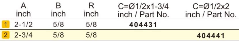 Arden Raised Panel Bit - 63.5mm Diameter 1/2" Shank
