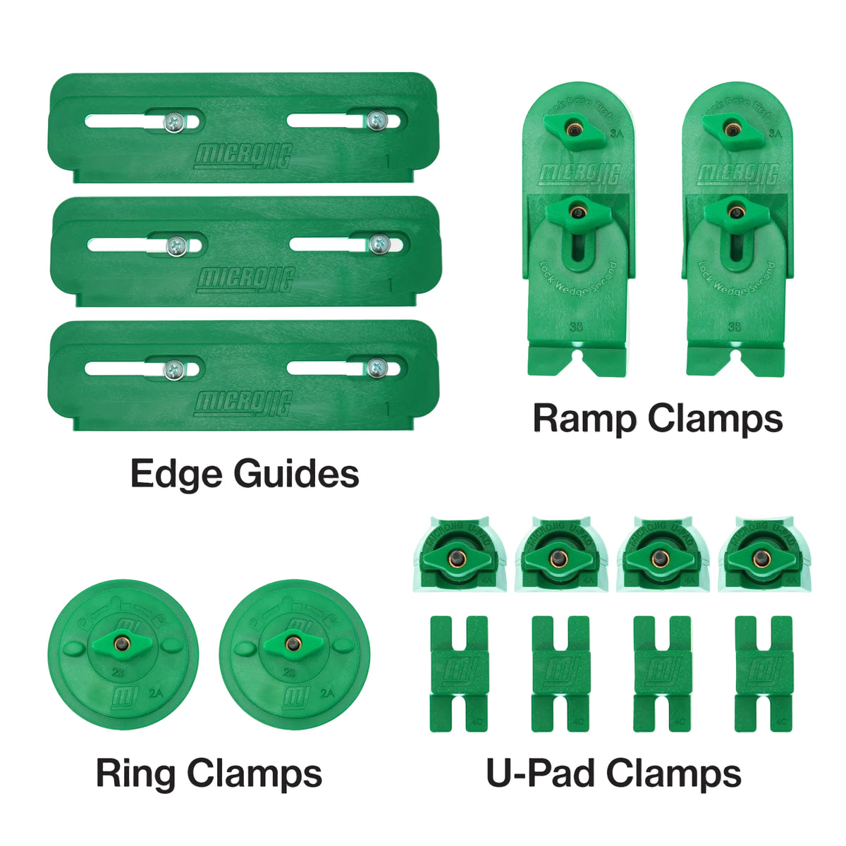 Microjig Matchfit CNC workholding kit