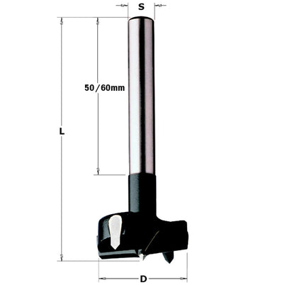 CMT Forstner Bit - 48mm - TCT