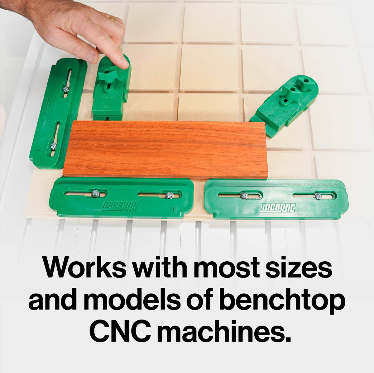 Microjig Matchfit CNC workholding kit