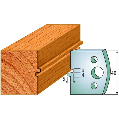 CMT Spindle Moulder Profile Limiters - 40mm - Joinery #74