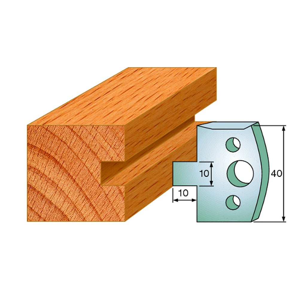 CMT Spindle Moulder Profile Limiters - 40mm - Joinery #91