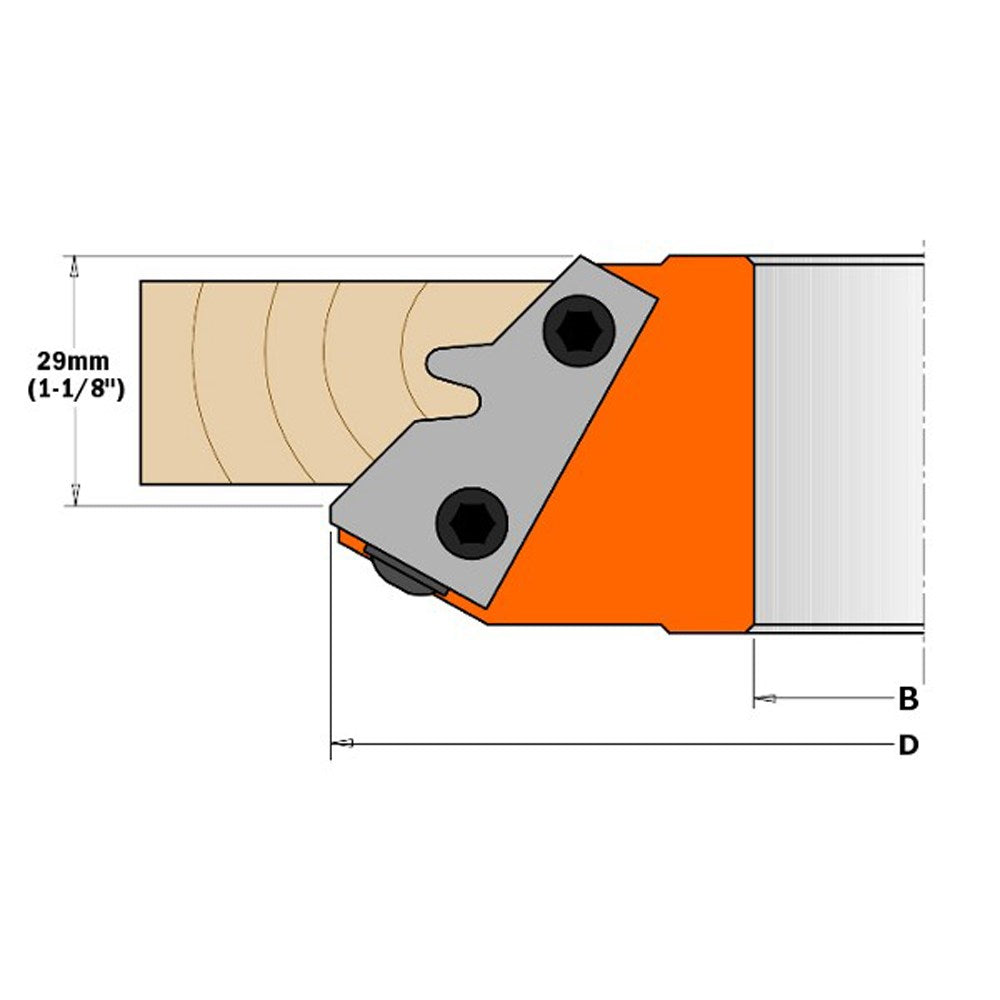 CMT Knives for 45° Lock Mitre Cutter Head