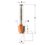 CMT Combination Trim Bit 0° and 45°