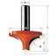 CMT Beading / Ovolo Bit9.5mm rad 1/2"S