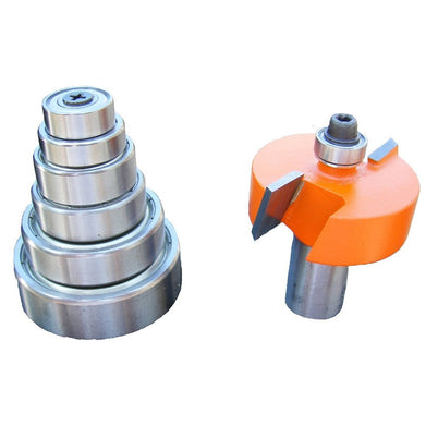 CMT Rabbeting Router Bit with 6 Bearings 12.7mm 1/2" Shank