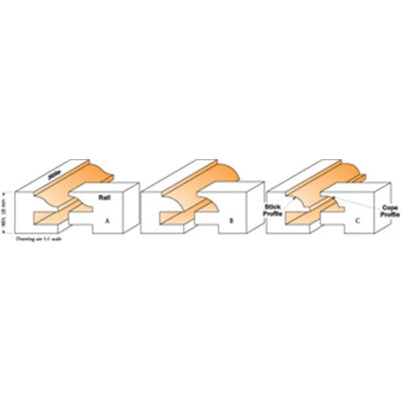 CMT Rail & Stile Set - Example C