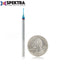 Amana 46229-K Spektra Solid Carbide Downcut Spiral Bit, 1/32" Diameter, 1/8" Shank