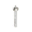 Amana 56123 Carbide Tipped Point Cutting Roundover Bit, 1/4" Radius, 1/4" Shank