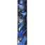 Carbatec Large Acrylic Pen Blank - Blue / Black Swirl