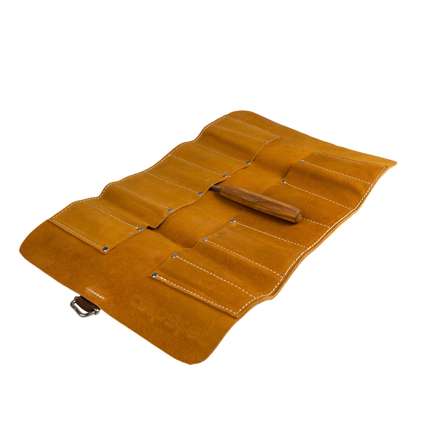 Carbatec Leather Chisel Roll - 12 Place