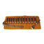 Carbatec Leather Chisel Roll - 13 Place
