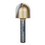 Arden Round Nose Grooving Bit - 19.05mm Diameter 1/4" Shank