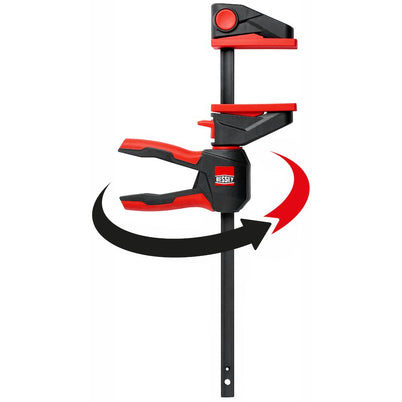 Bessey EZ360 450 mm One Handed clamp with Rotatable Handle