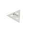 Blue Spruce Triangle Card Scraper 3"