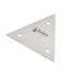 Blue Spruce Triangle Card Scraper 6"