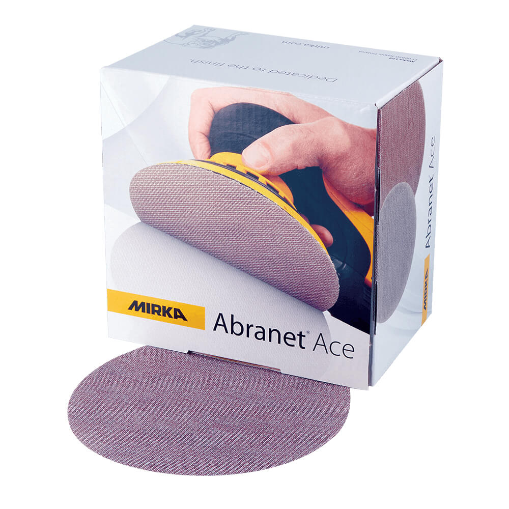 Mirka Abranet Ace 150mm Ceramic Discs - Mixed 50 Pack
