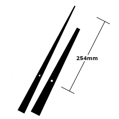 Carbatec Tapered Hour and Minute Hands for High Torque Movements - 254mm (10")