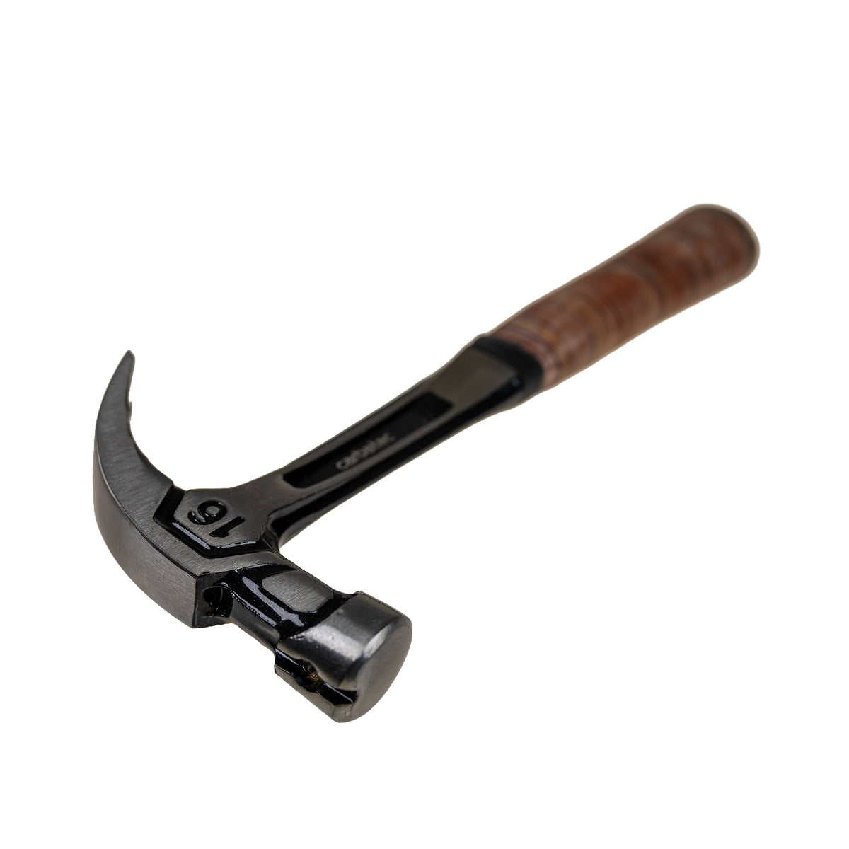 Carbatec 16oz Claw Hammer with Leather Grip