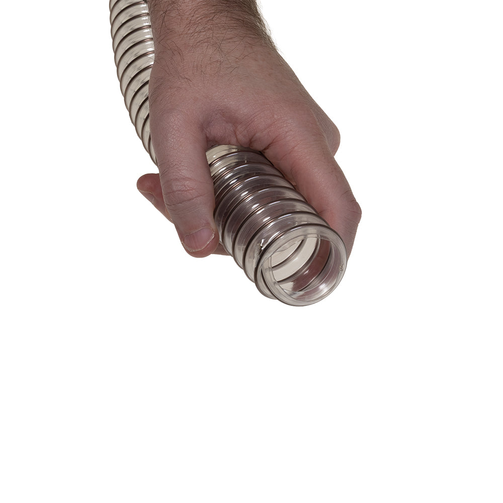 Carbatec TPU Flex Dust Hose Copper Helix 1.5" x 3m
