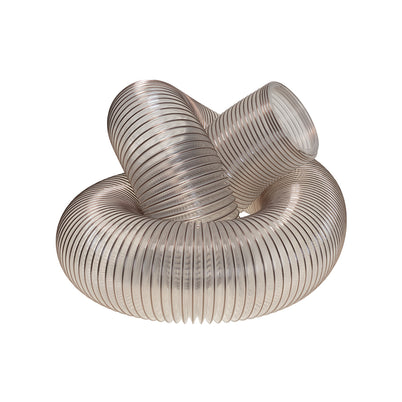 Carbatec TPU Flex Dust Hose Copper Helix 5" x 15m