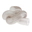 Carbatec TPU Flex Dust Hose Copper Helix 4" x 2m