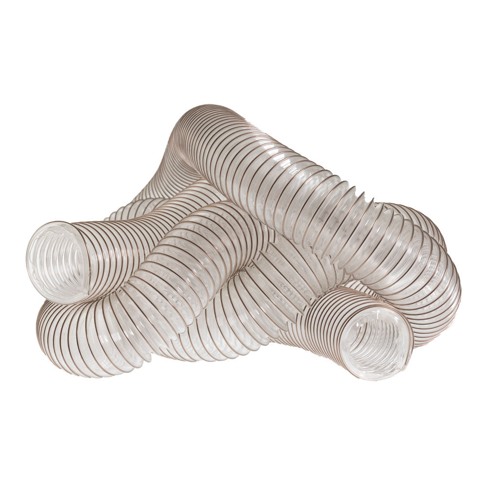 Carbatec TPU Flex Dust Hose Copper Helix 2.5" x 3m