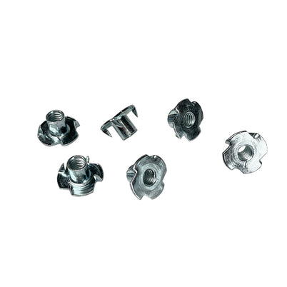 Carbatec T Nuts - 5/16" Internal Thread - Pk6