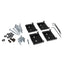 Carbatec Workbench Castor Set Quick Release Plates