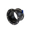 Carbatec Rubber Fitting Magnetic Dust Connector 100mm Magnet Side