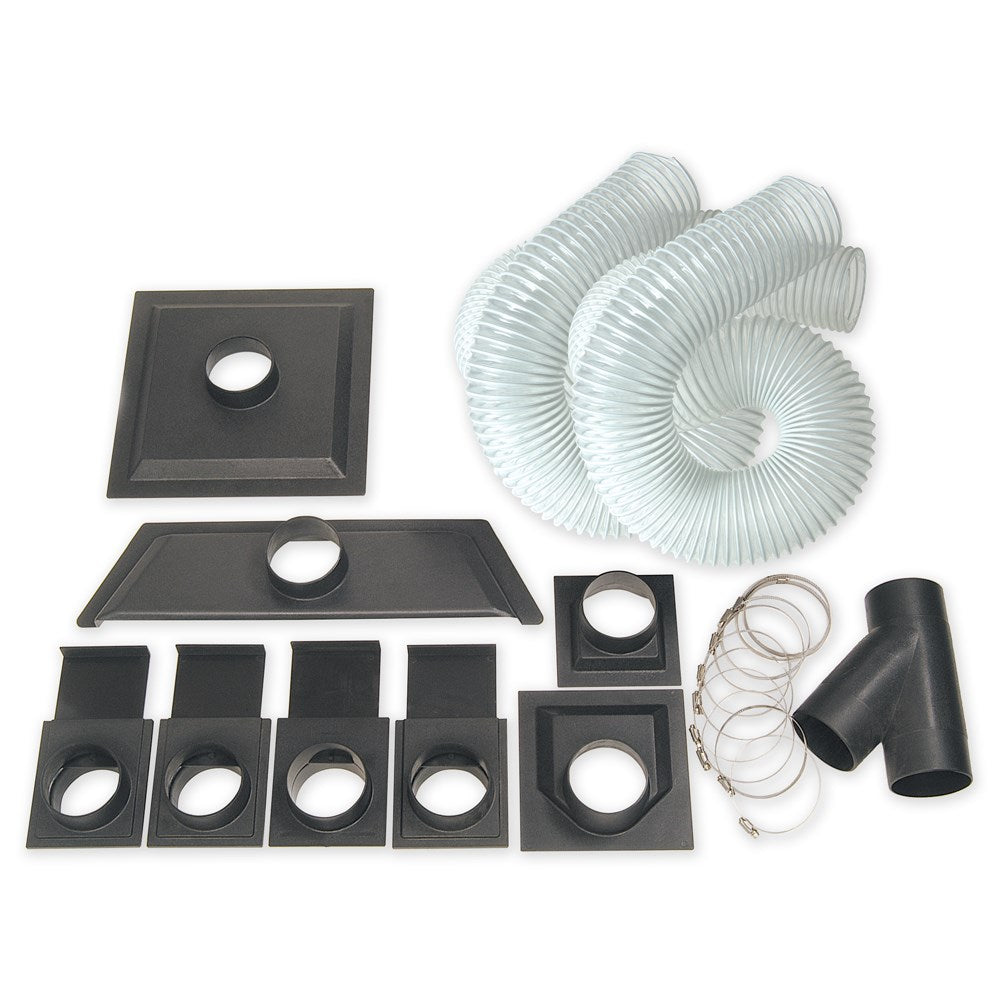 Carbatec 1HP Dust Collector & Accessory kit Bundle