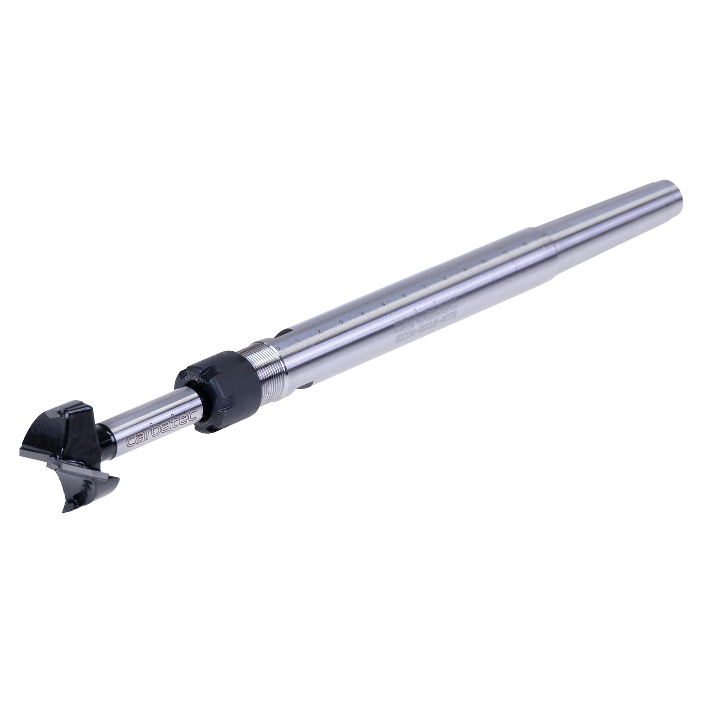 Carbatec 130mm MT2 ER-16 Collet Lathe Forstner Bit Extension
