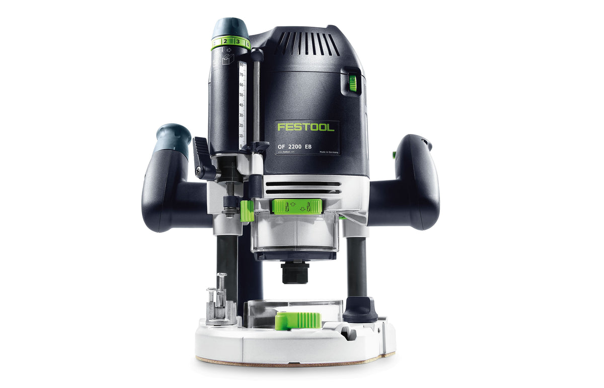 OF 2200 80mm Plunge Router in Systainer