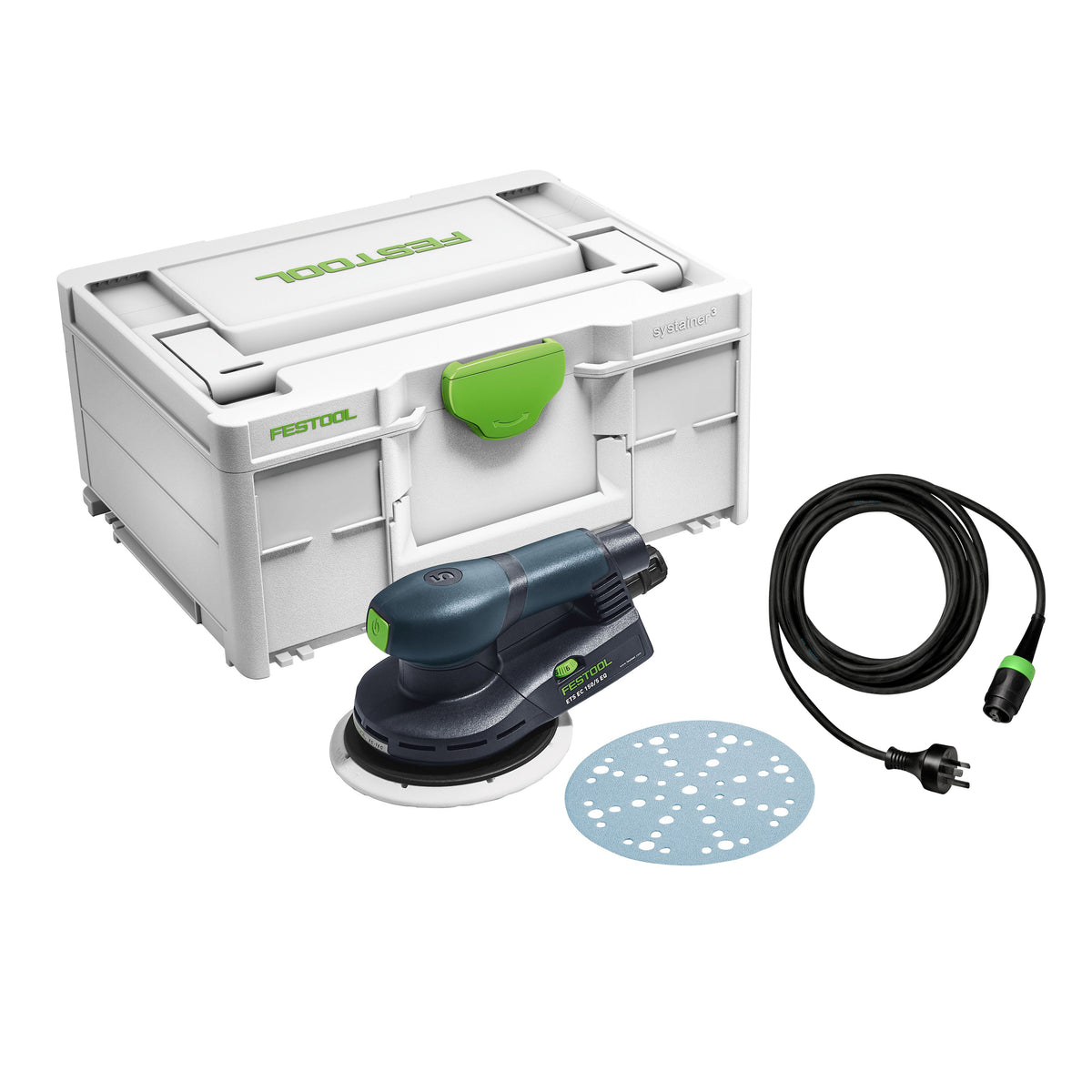 Festool ETS EC 150mm Brushless Random Orbital 5mm Sander in Systainer