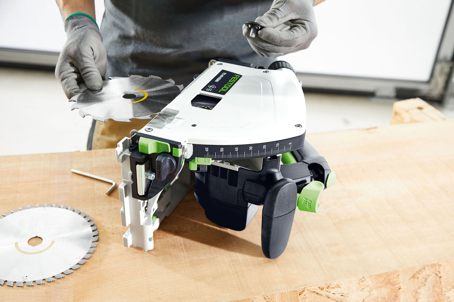 TS 60K 168mm Plunge Cut Saw in Systainer