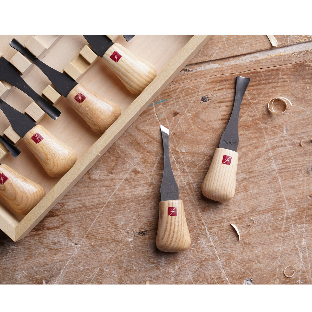 Flexcut Deluxe Palm Set